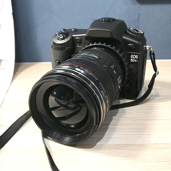 For Canon EOS 5DSR Non-Working Fake Dummy DSLR Camera Model Photo Studio Props with Strap (Black), For Canon EOS 5DSR