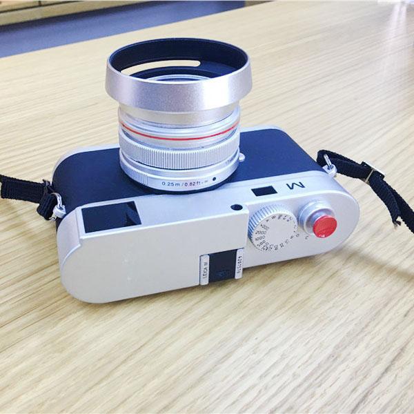 Non-Working Fake Dummy DSLR Camera Model Photo Studio Props for Leica M, Hood Lens, For Leica M (Hood Lens)