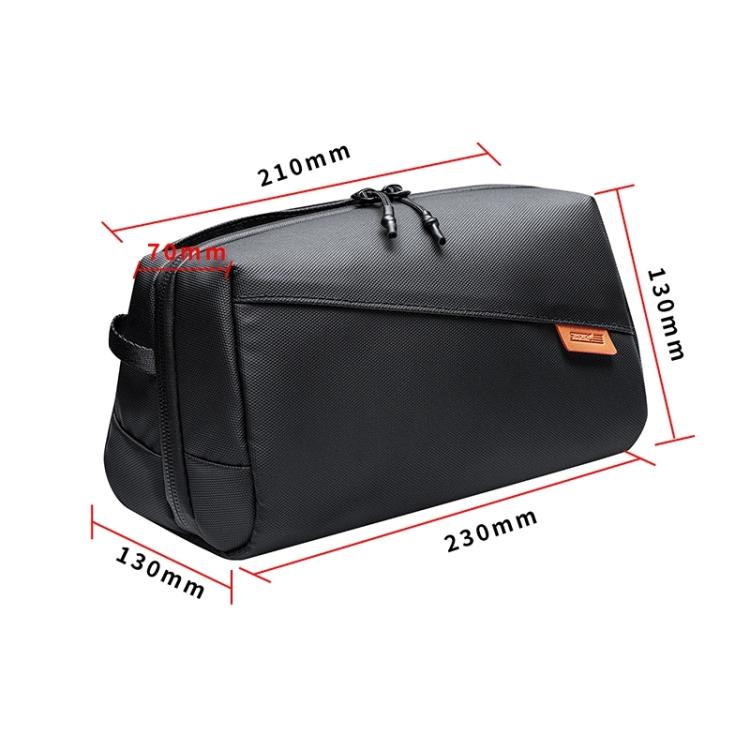 Black STARTRC multifunctional digital storage bag with shoulder strap and multiple pockets for camera accessories
