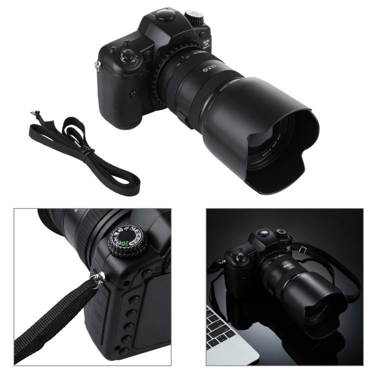 Non-Working Fake Dummy DSLR Camera Model Photo Studio Props with with 24-70 Lens & Hood for Canon EOS 5D Mark IV, For Canon 5D4