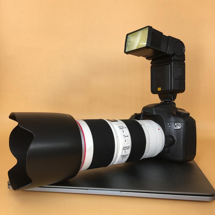 For Canon EOS 7D Non-Working Fake Dummy 70-200 Lens DSLR Camera Model Photo Studio Props with Strap , For Canon 7D (70-200 Lens)