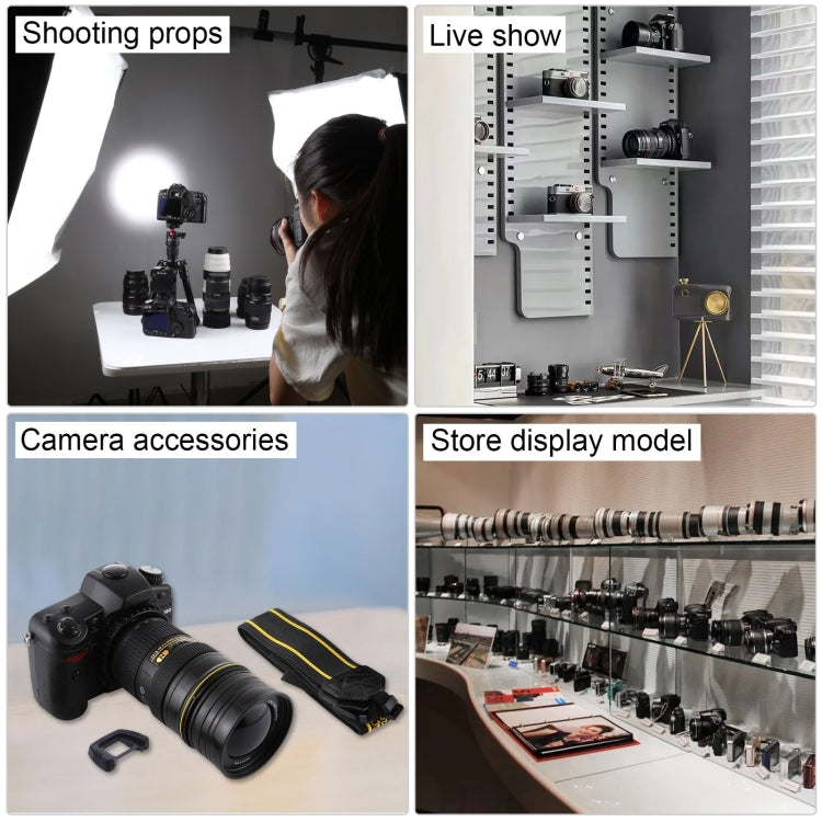 Non-Working Fake Dummy DSLR Camera Model Photo Studio Props with Strap for Nikon D90, For Nikon D90