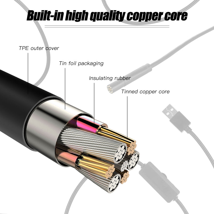 P20 4.3 Inch Screen Display HD1080P Inspection Endoscope with 8 LEDs, Length: 5m, Lens Diameter: 8mm, Hard Line, Length: 5m, Hard Line