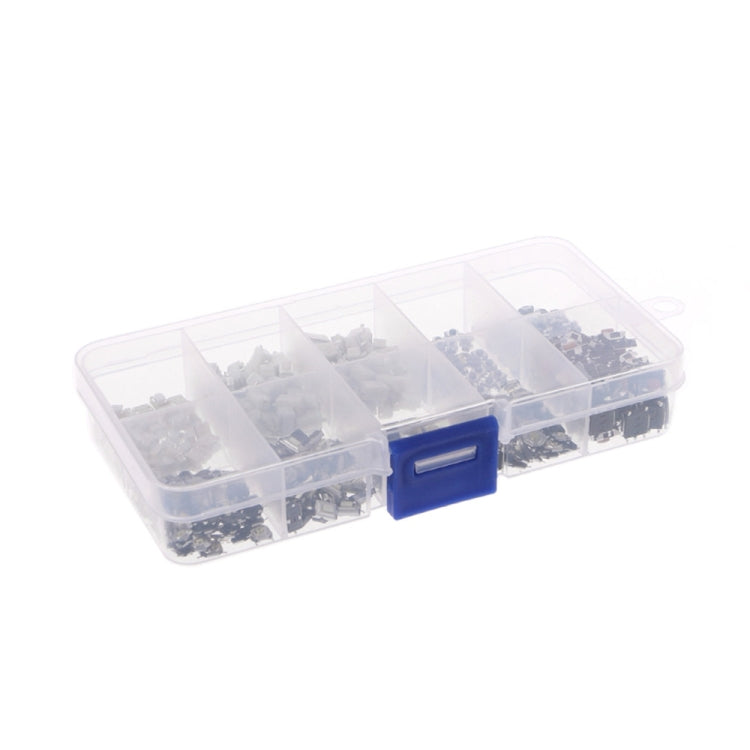 200 PCS Car Remote Control Button Awitch Button Package Patch Tact Switch Button Package, 200pcs