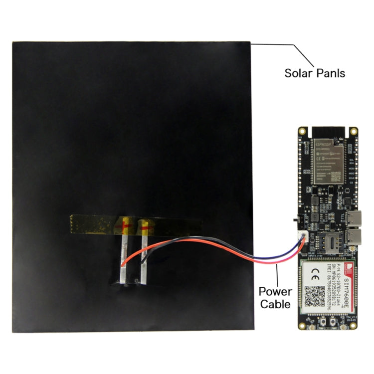 TTGO T-SIM7600E-H ESP32 WiFi Bluetooth 18560 Battery Holder Solar Charge Module Development Board, T-SIM7600E-H