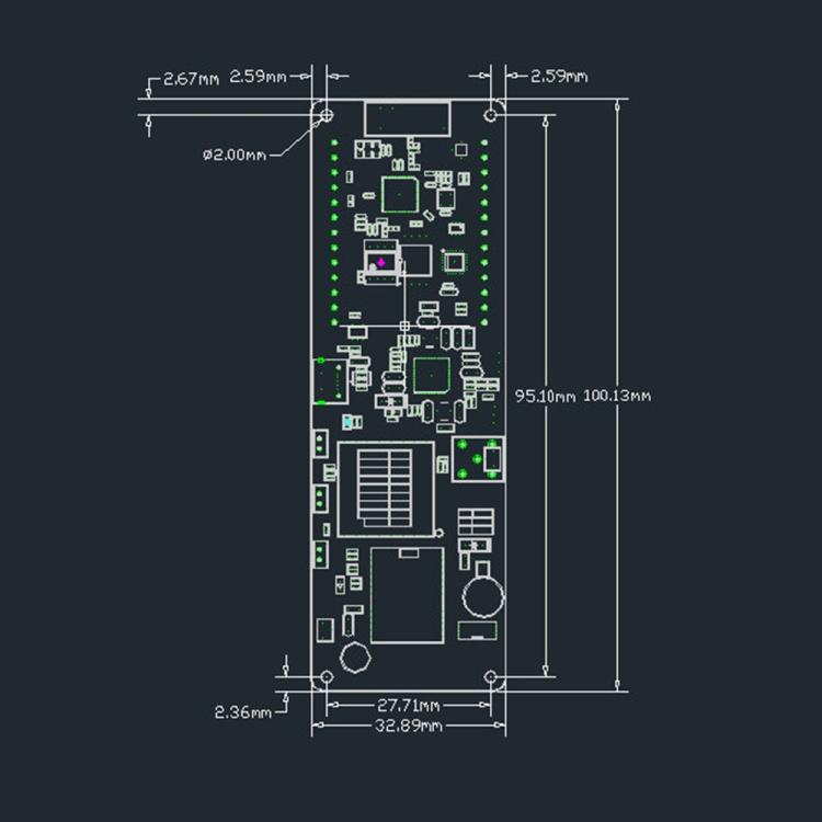 TTGO T-Beam ESP32 Bluetooth WiFi Module 868MHz GPS NEO-M8N LORA 32 Module with Antenna & 18650 Battery Holder, 868MHz