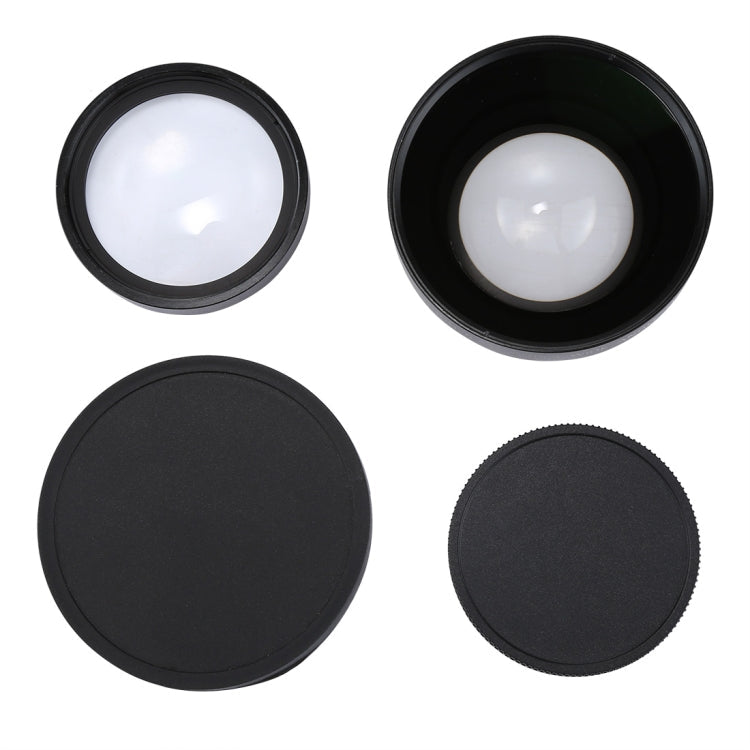 62mm 0.43X Super Wide Angle Lens with Macro Lens, 62mm