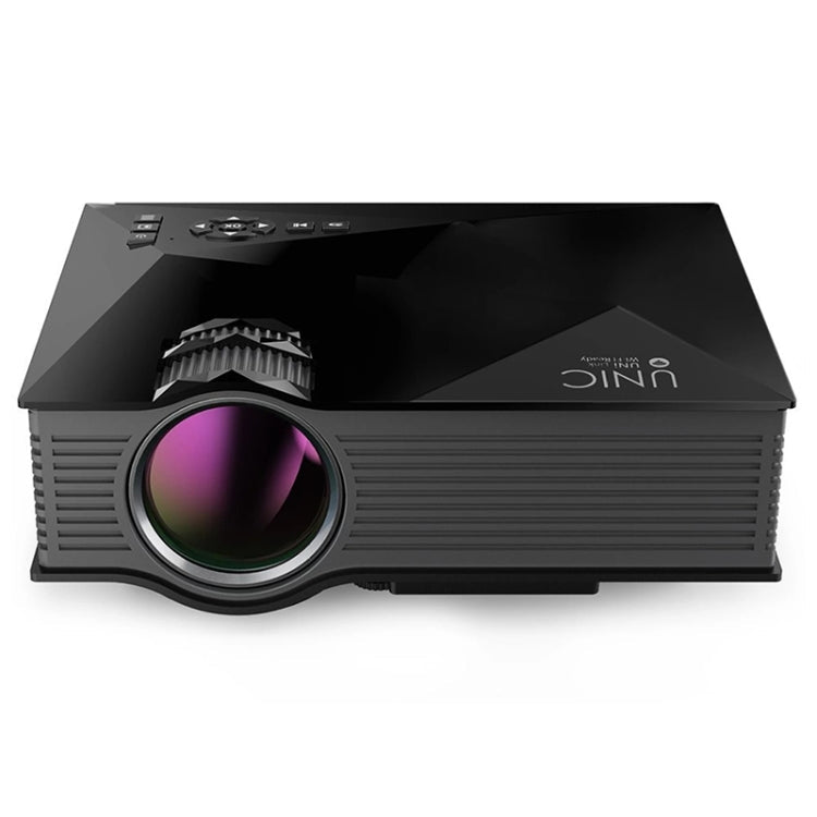 UC68 80ANSI 800x400 Home Theater Multimedia HD 1080P LED Projector,  Support USB/SD/HDMI/VGA/IR, UC68 800x400