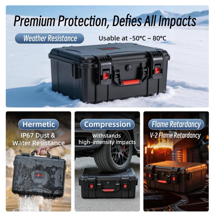 For DJI Avata 360 STARTRC Portable Waterproof Suitcase Motion-Sensing Fly Kit Storage Box, For DJI Avata 360