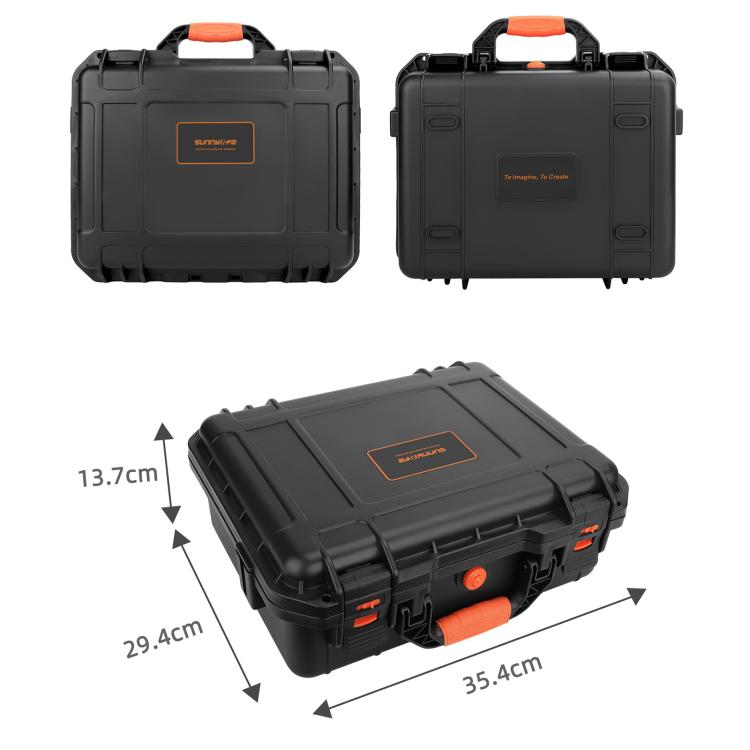 For DJI Mini 5 Pro Sunnylife Safety Hard Travel Bag Large Capacity Waterproof Shock-proof Box, For DJI Mini 5 Pro