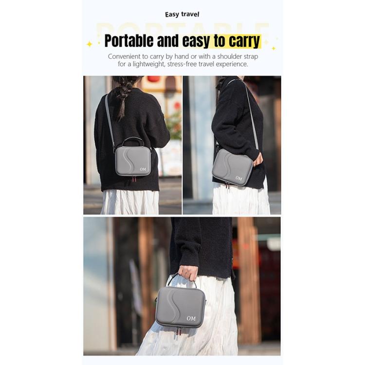 For DJI Osmo Mobile 7 / 7 Pro STARTRC Portable Shockproof Waterproof PU Case Bag, For DJI Osmo Mobile 7 / 7P PU