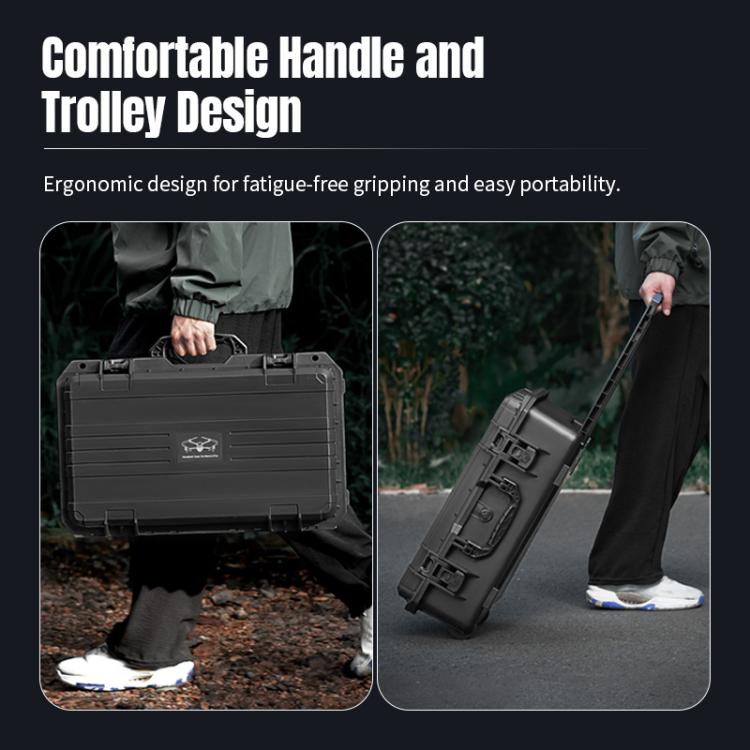 Portable Box Sealed Waterproof Trolley Suitcase For DJI Mavic 4 Pro / Mavic 3 / Air 3, For DJI Mavic 4 Pro / Mavic 3 / Air 3