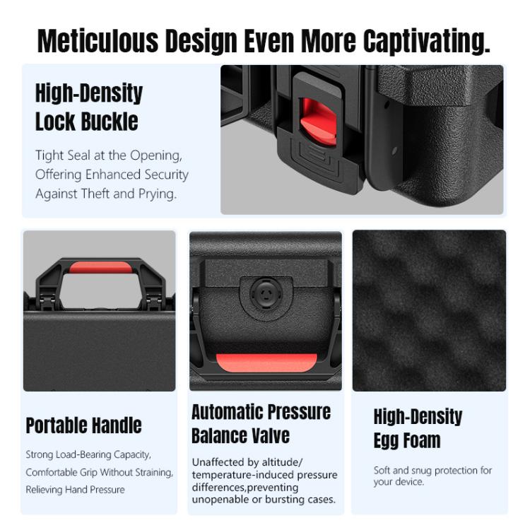 For DJI Mini 5 Pro STARTRC Waterproof ABS Suitcase Shoulder Storage Box, For DJI Mini 5 Pro