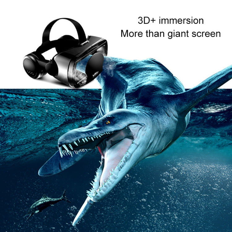 VRG Pro Audio Video Version All-in-one Mobile Phone 3D VR Glasses, without Blu-ray Coated Lenses