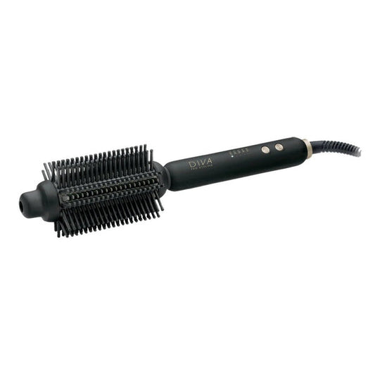 Diva Pro Styling Precious Metals Gold Dust Full Volume, Curling & Styling Hot Brush