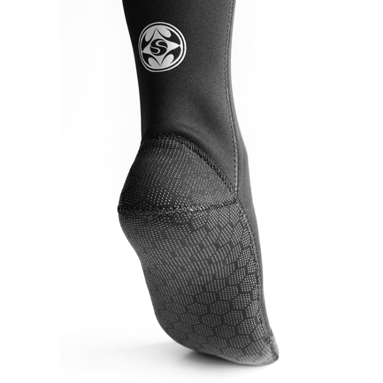 SLINX 1702 3mm Neoprene Non-slip Warm Diving Socks, S, M, L, XL