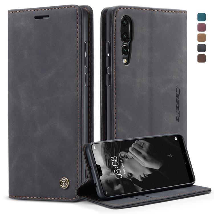 CaseMe-013 Detachable Multifunctional Horizontal Flip Leather Case with Card Slot & Holder & Zipper Wallet & Photo Frame for Huawei P20 Pro, For Huawei P20 Pro