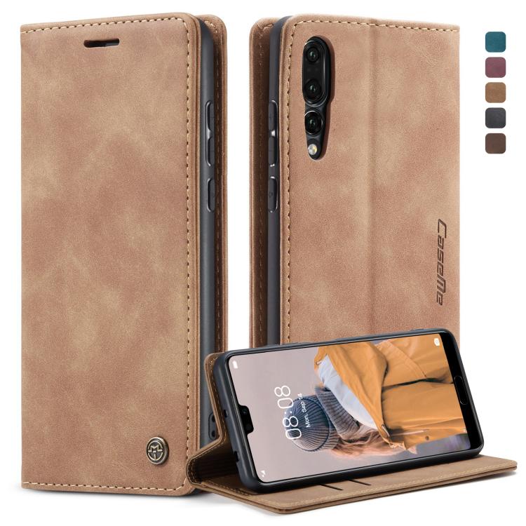 CaseMe-013 Detachable Multifunctional Horizontal Flip Leather Case with Card Slot & Holder & Zipper Wallet & Photo Frame for Huawei P20 Pro, For Huawei P20 Pro