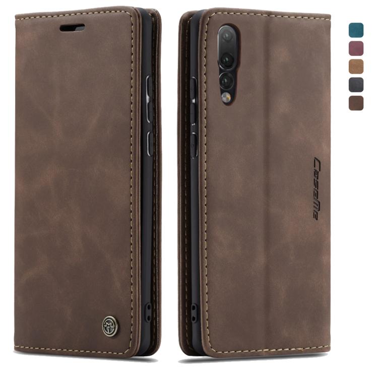 CaseMe-013 Detachable Multifunctional Horizontal Flip Leather Case with Card Slot & Holder & Zipper Wallet & Photo Frame for Huawei P20 Pro, For Huawei P20 Pro