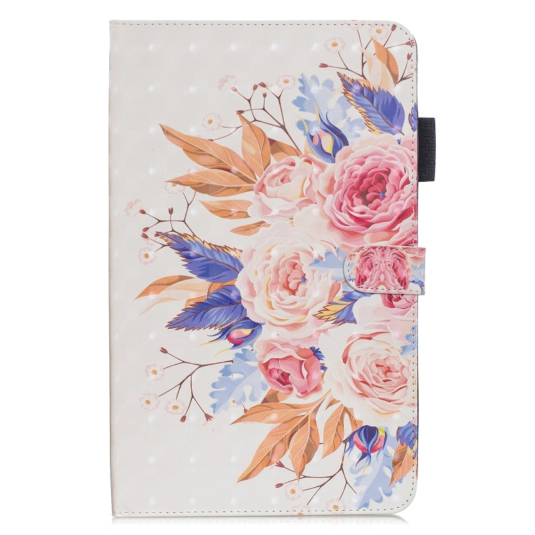 3D Horizontal Flip Leather Case with Holder & Card Slots, For iPad Air, For iPad mini 5, For  Galaxy Tab A 8 (2019)