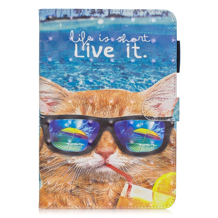 3D Horizontal Flip Leather Case with Holder & Card Slots, For iPad Air, For iPad mini 5, For  Galaxy Tab A 8 (2019)