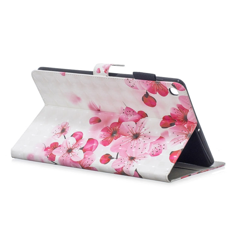 3D Horizontal Flip Leather Case with Holder & Card Slots, For Galaxy Tab A 10.1 (2019), For Galaxy Tab A 10.5