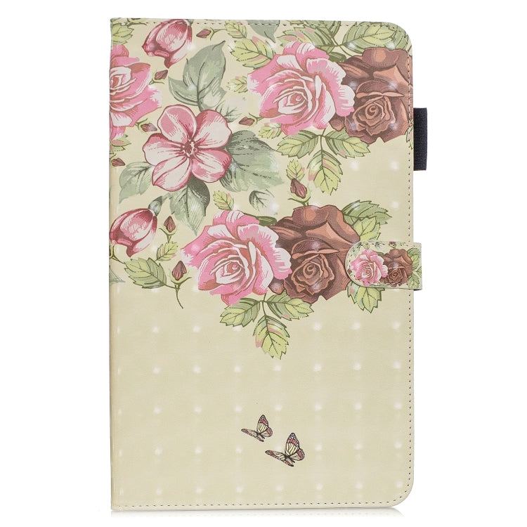 3D Horizontal Flip Leather Case with Holder & Card Slots, For Galaxy Tab A 10.1 (2019), For Galaxy Tab A 10.5