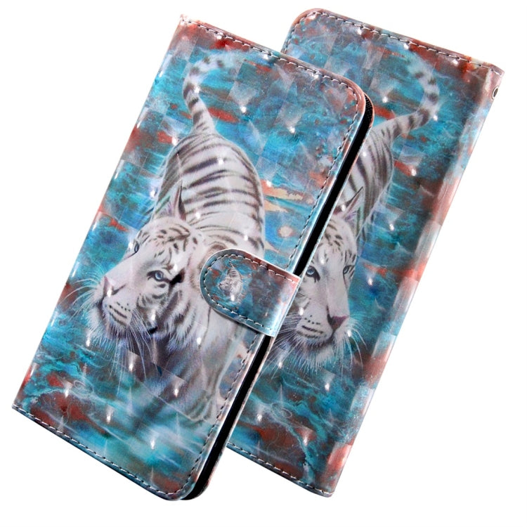 3D Coloured Drawing Pattern Horizontal Flip Leather Case with Holder & Card Slots & Wallet & Lanyard, for LG K50 / Q60, for Huawei Honor 20 Lite