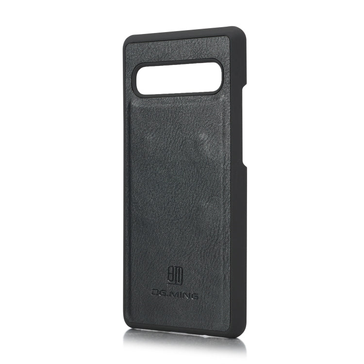 DG.MING Crazy Horse Texture Flip Detachable Magnetic Leather Case with Holder & Card Slots & Wallet, for Galaxy S10 5G