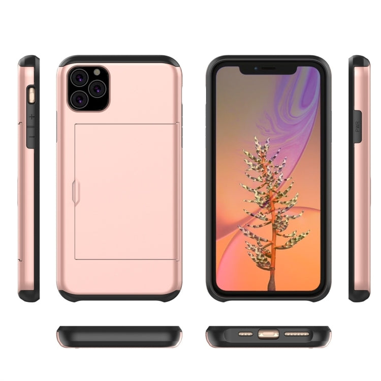 Shockproof Rugged Armor Protective Case with Card Slot, For iPhone 11 Pro Max, For iPhone 11