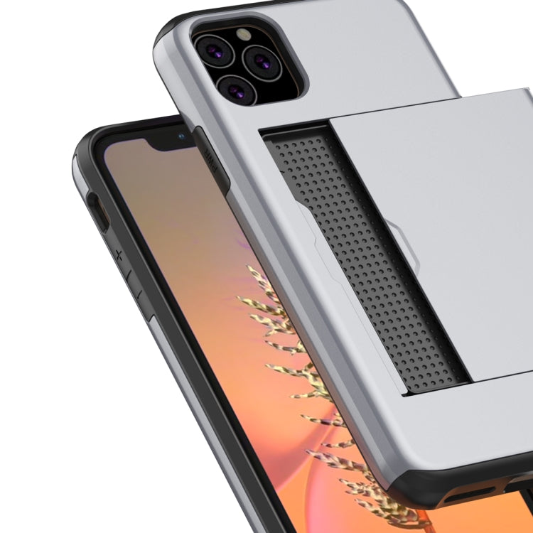 Shockproof Rugged Armor Protective Case with Card Slot, For iPhone 11 Pro Max, For iPhone 11