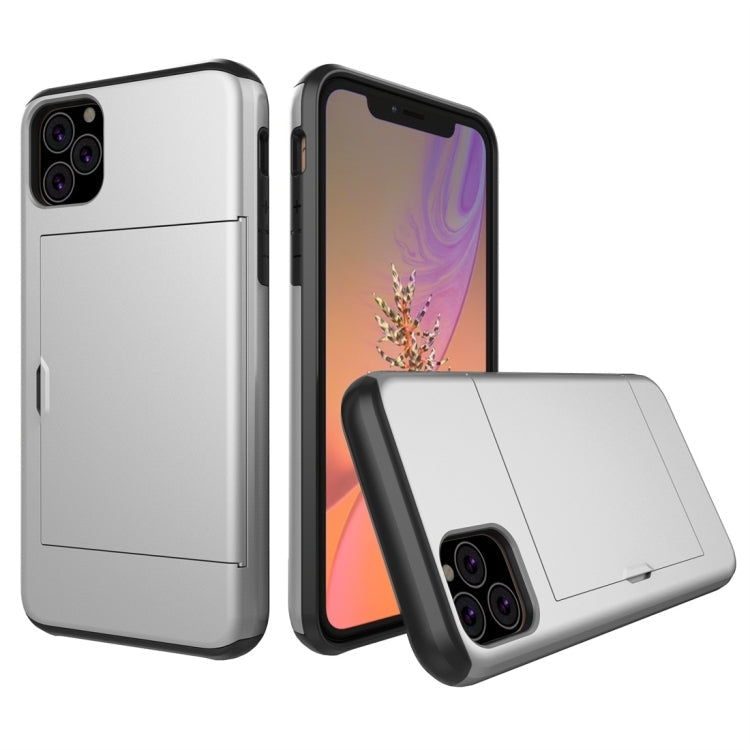 Shockproof Rugged Armor Protective Case with Card Slot, For iPhone 11 Pro Max, For iPhone 11