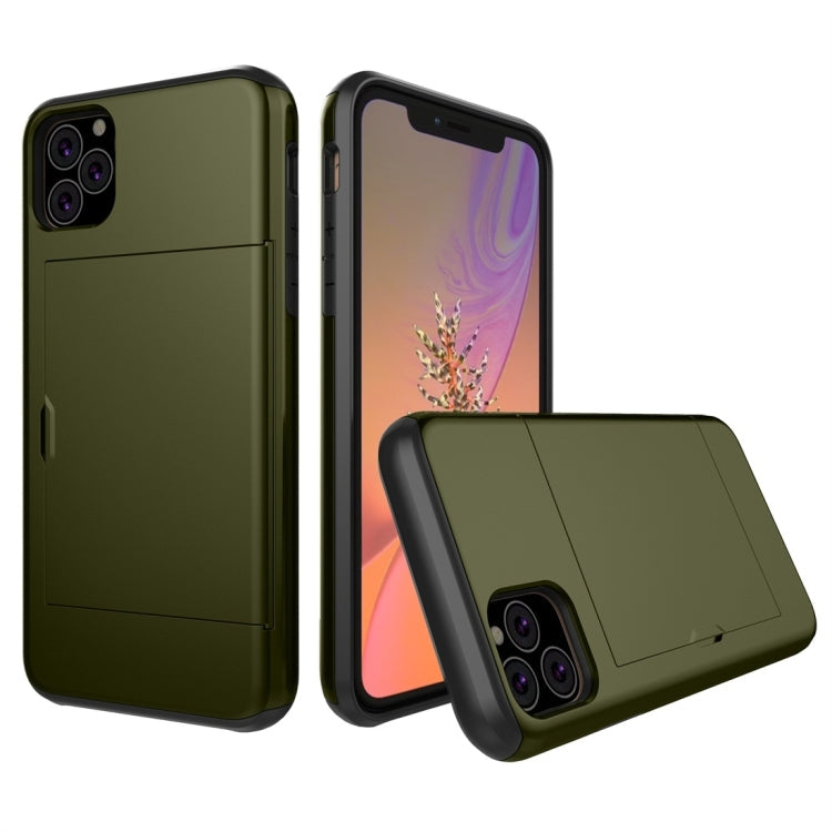 Shockproof Rugged Armor Protective Case with Card Slot, For iPhone 11 Pro Max, For iPhone 11