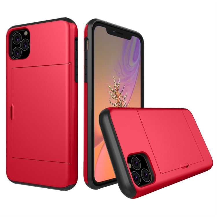Shockproof Rugged Armor Protective Case with Card Slot, For iPhone 11 Pro Max, For iPhone 11