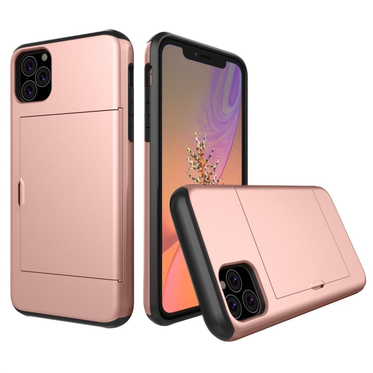 Shockproof Rugged Armor Protective Case with Card Slot, For iPhone 11 Pro Max, For iPhone 11