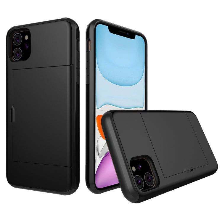 Shockproof Rugged Armor Protective Case with Card Slot, For iPhone 11 Pro Max, For iPhone 11