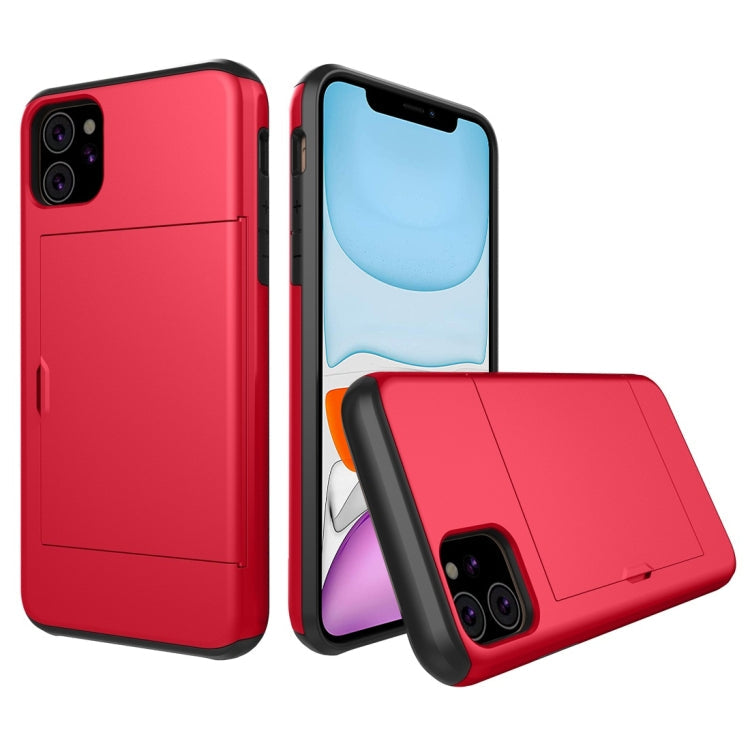 Shockproof Rugged Armor Protective Case with Card Slot, For iPhone 11 Pro Max, For iPhone 11