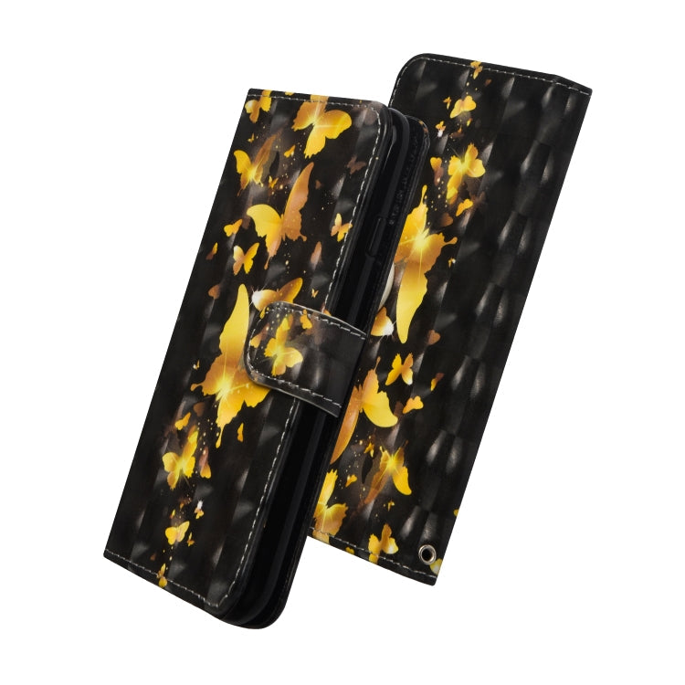 3D Painting Pattern Horizontal Flip TPU + PU Leather Case with Holder & Card Slots & Wallet, For Galaxy S9, For Galaxy S9+
