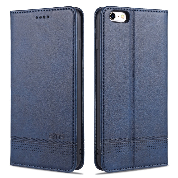 AZNS Magnetic Calf Texture Horizontal Flip Leather Case with Card Slots & Holder & Wallet, For iPhone 6, For iPhone 6 Plus, For iPhone 8 / 7, For iPhone 8 Plus/7 Plus
