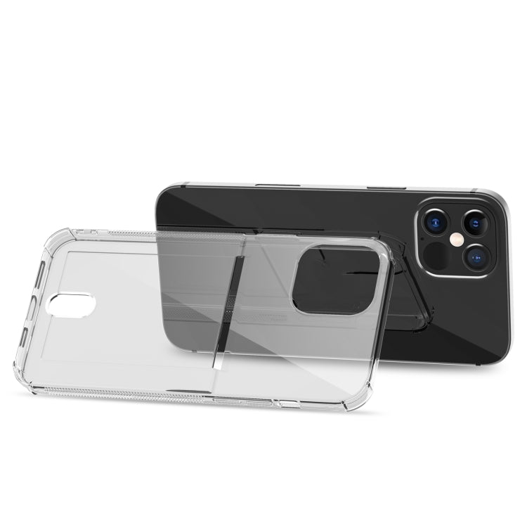 TPU Transparent Protective Case with Card Slots, For iPhone 12, For iPhone 12 Mini