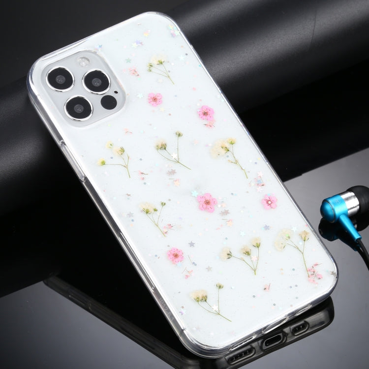 Gypsophila Flowers Pattern TPU Protective Case, For iPhone 11, For iPhone 11 Pro, For iPhone 11 Pro Max, For iPhone 12 mini