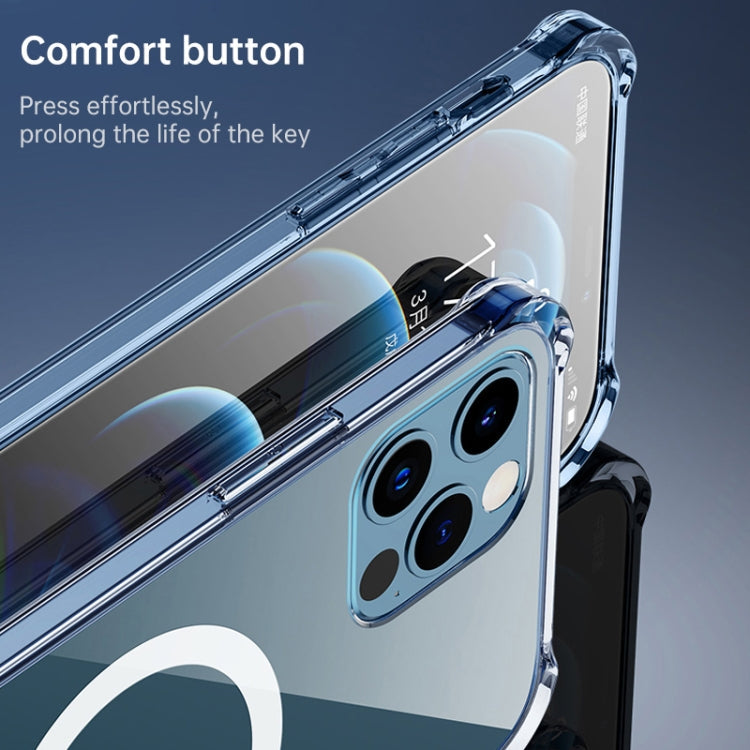 For iPhone XR Clear Four-corner Airbag Magnetic Shockproof Protective Magsafe Case, For iPhone XR, For iPhone XS Max