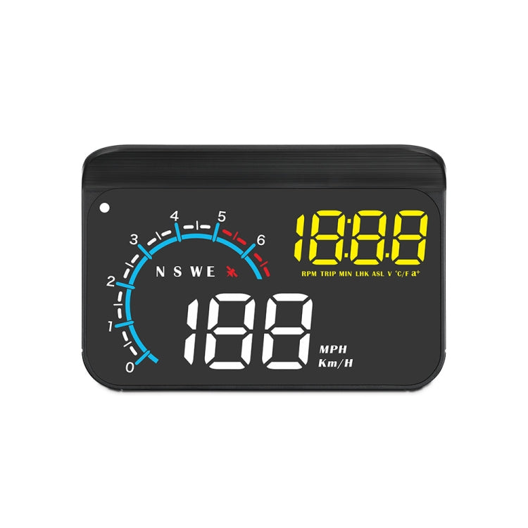 M12 OBD2 + GPS Mode Car Head-up Display HUD Overspeed / Speed / Water Temperature / Low Voltage / Fault Alarm, M12