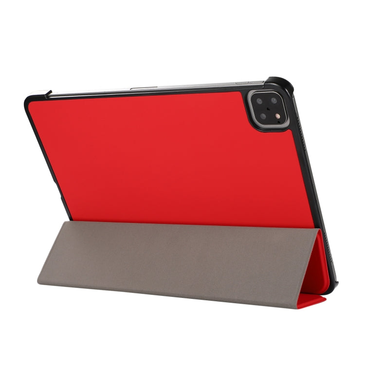 3-folding Skin Texture Horizontal Flip TPU + PU Leather Case with Holder, For iPad Air 11 2024 / 2022 / 2020 10.9, For iPad 9.7 (2018) / 9.7 (2017) / air / air2, For Lenovo M10 Plus