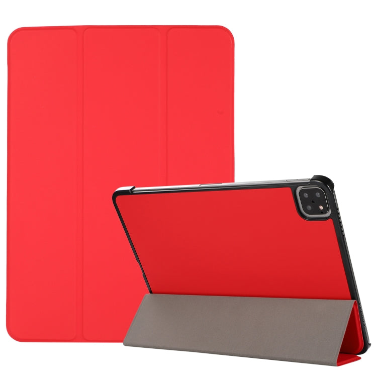 3-folding Skin Texture Horizontal Flip TPU + PU Leather Case with Holder, For iPad Air 11 2024 / 2022 / 2020 10.9, For iPad 9.7 (2018) / 9.7 (2017) / air / air2, For Lenovo M10 Plus