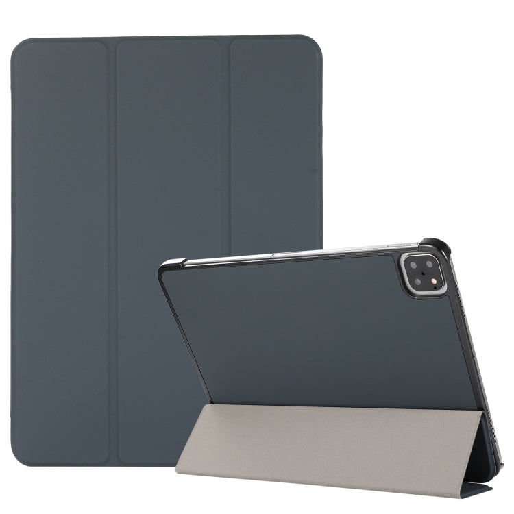 3-folding Skin Texture Horizontal Flip TPU + PU Leather Case with Holder, For iPad Air 11 2024 / 2022 / 2020 10.9, For iPad 9.7 (2018) / 9.7 (2017) / air / air2, For Lenovo M10 Plus