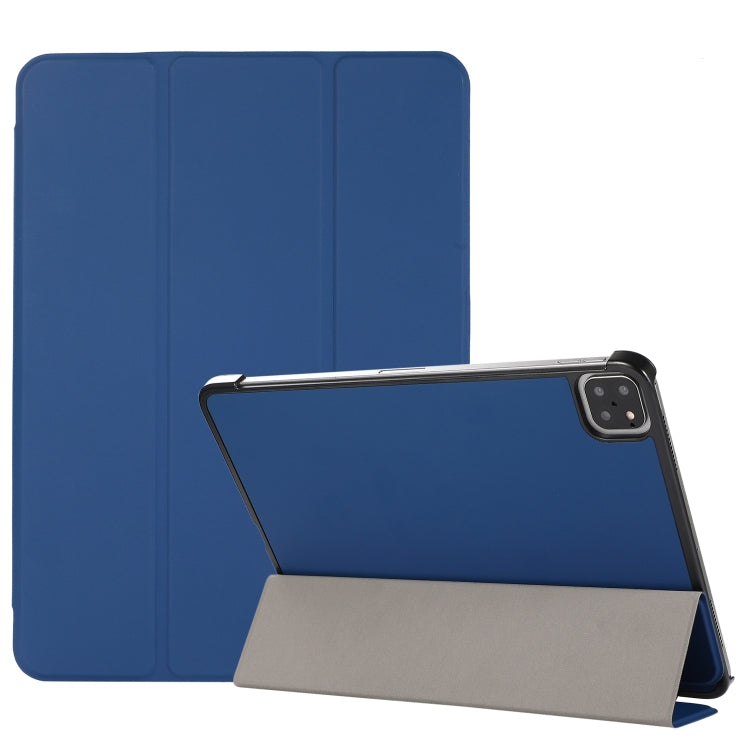 3-folding Skin Texture Horizontal Flip TPU + PU Leather Case with Holder, For iPad Air 11 2024 / 2022 / 2020 10.9, For iPad 9.7 (2018) / 9.7 (2017) / air / air2, For Lenovo M10 Plus