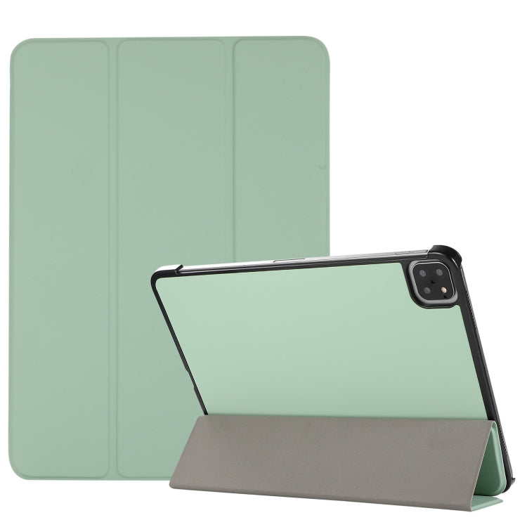3-folding Skin Texture Horizontal Flip TPU + PU Leather Case with Holder, For iPad Air 11 2024 / 2022 / 2020 10.9, For iPad 9.7 (2018) / 9.7 (2017) / air / air2, For Lenovo M10 Plus