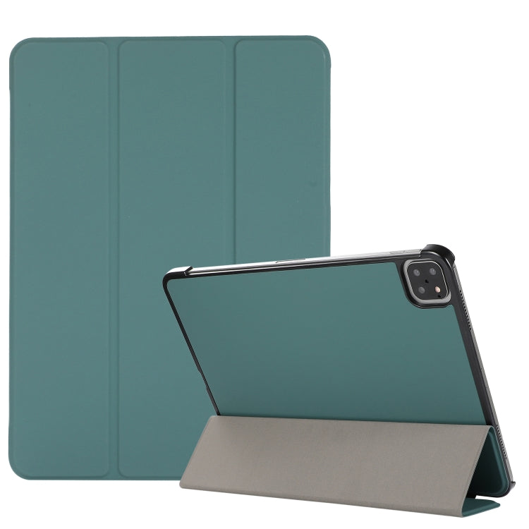 3-folding Skin Texture Horizontal Flip TPU + PU Leather Case with Holder, For iPad Air 11 2024 / 2022 / 2020 10.9, For iPad 9.7 (2018) / 9.7 (2017) / air / air2, For Lenovo M10 Plus