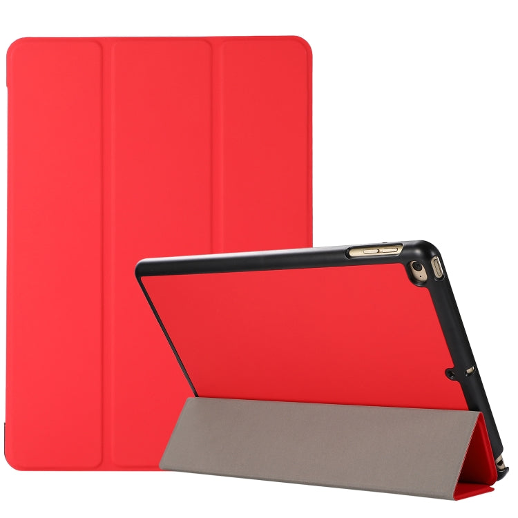 3-folding Skin Texture Horizontal Flip TPU + PU Leather Case with Holder, For iPad Air 11 2024 / 2022 / 2020 10.9, For iPad 9.7 (2018) / 9.7 (2017) / air / air2, For Lenovo M10 Plus